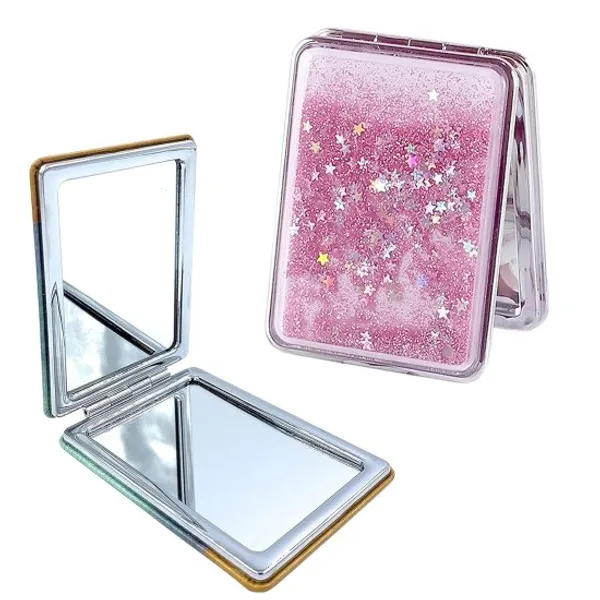 Compact_Mirror_Square_Pu_Leather_Makeup_Mirror_for_Purses_Small_Pocket_Mirror_Portable_Hand_Mirror_Double-Sided_with_2_x_1x_Magnification_for_Woman_Mother_Kids_Great_Gift.