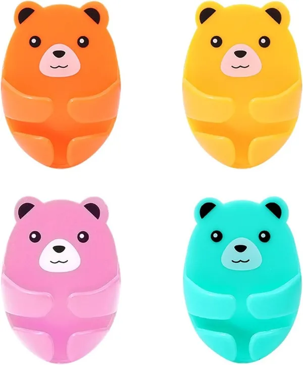Cute_Bears_Wall_Hooks_4_Different_Colors_Hooks_Hanging_Adhesive_Hooks,_Rurbeder_Plug_Wire_Holder,_Cartoon_Bear_Storage_Hooks,_Kitchen_Gadgets_(Colors-_Sky,_Orange,_Yellow,_Pink).