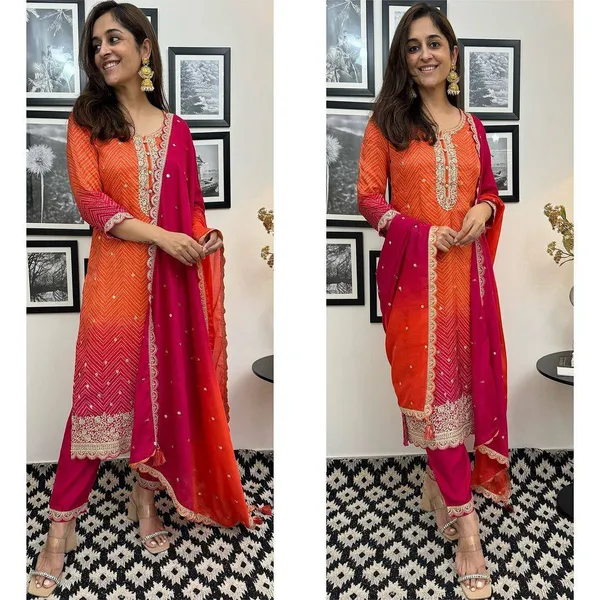 DESIGNER_FANCY_PURE_CHINNON_SILK_PRINTED_AND_SEQUENCE_EMBROIDERY_WORK_TOP_AND_PANT_WITH__DUPATTA