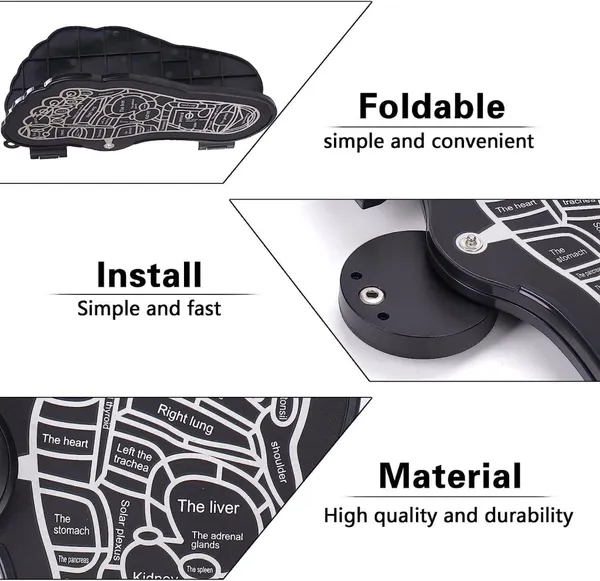 EMS_Bioelectric_Acupoints_Foot_Massager_Pain_Relief_Wireless_Electric_Massage_Machine_Portable_Foot_Stimulator_Massager_Folding_Pad_Electric_Foot_Massage_Machine_with_8_Modes_and_19_Intensities_for_Home,_Office_&_Travel.