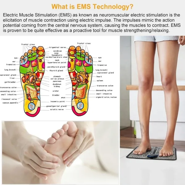 Foot_Massager_Electric_Foot_Massage_Pad_Feet_Muscle_Simulated_Massage_Therapy_for_Foot_|_Rechargeable_Portable_Automatic_Folding_with_8_Mode/19_Intensity