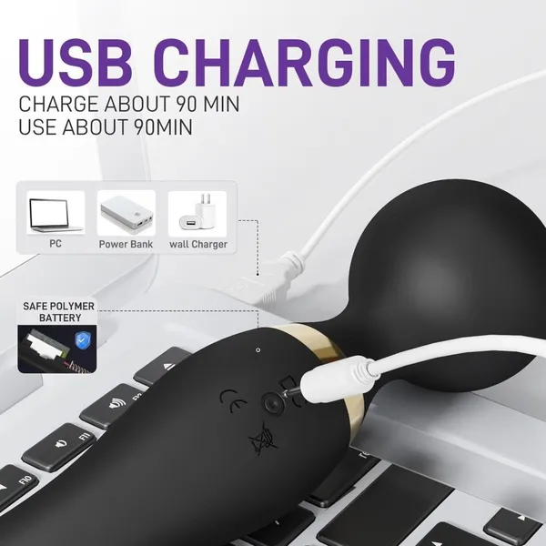 Full_Body_Personal_Handheld_Massager_for_Pain_Relief,_Wireless_Rechargeable_Vibration_Massager,_Massager_Stick_360_Degrees_rotation,_Waterproof,_Ergonomic_Electric_Handheld_Dual_Head_Massager_for_Back,_Travel-Friendly_Massager_(Round/Black).