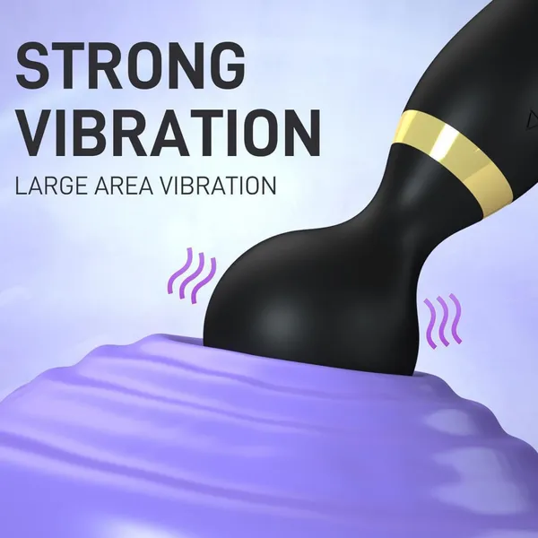 Full_Body_Personal_Handheld_Massager_for_Pain_Relief,_Wireless_Rechargeable_Vibration_Massager,_Massager_Stick_360_Degrees_rotation,_Waterproof,_Ergonomic_Electric_Handheld_Dual_Head_Massager_for_Back,_Travel-Friendly_Massager_(Round/Black).