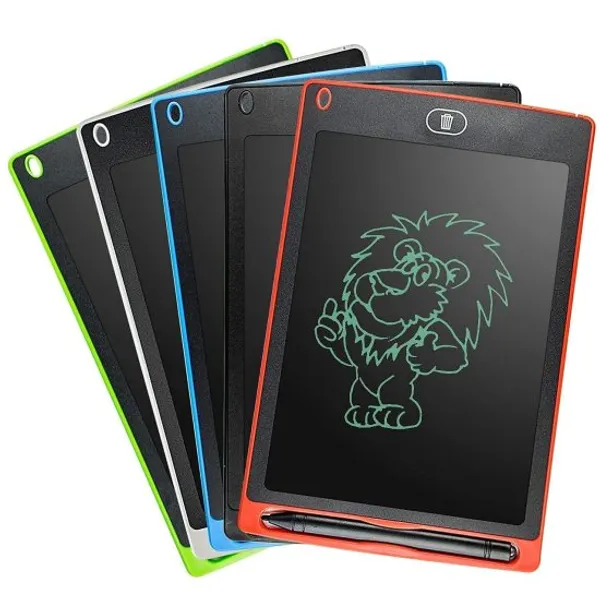 LCD_Portable_Writing_Pad_Tablet_8.5_Inch_|_Electronic_Writing_Scribble_Board_Magnetic_with_2_Magnet_for_Kids_Adults_at_Home/School/Office