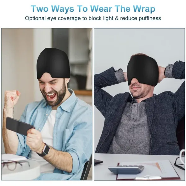 Migraine_Ice_Head_Wrap_Relief_Cap_for_Migraines,_Headaches,_Sinuses,_Tension_Relief_Headache_Relief_Men_&_Women_Hot_&_Cold_Therapy,_One_Size_Fits_All_Headache_Hat_With_Reusable_Ice_Gel_Pack_For_Puffy_Eyes,_Sinus_&_Stress_Relief_(Multicolour).