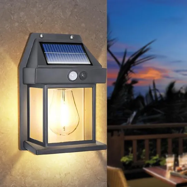 New_Exterior_Wall_Lights_Wireless_ireless_Motion_Sensor_Lanterns_with_3_Lighting_Modes_,_Solar_Power_Warm_Light_Outdoor_Light_Courtyard_Human_Induction_Lamp,_Waterproof_Outdoor_Lamp_for_Garden,_Patio,_Yard.
