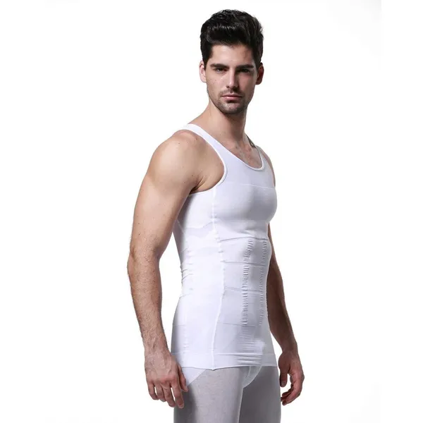 Premium_Men’s_Slimming_Body_Shaper_Vest_Shirt_Abs_Abdomen_Slim_Stretchable_Tummy_Tucker_Vest_(Colour_:_White)