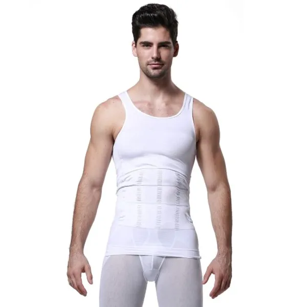 Premium_Men’s_Slimming_Body_Shaper_Vest_Shirt_Abs_Abdomen_Slim_Stretchable_Tummy_Tucker_Vest_(Colour_:_White)