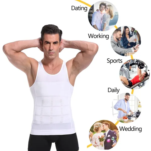 Premium_Men’s_Slimming_Body_Shaper_Vest_Shirt_Abs_Abdomen_Slim_Stretchable_Tummy_Tucker_Vest_(Colour_:_White)