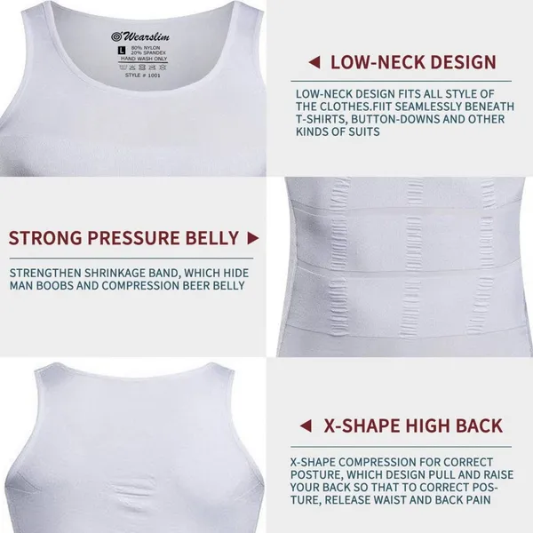 Premium_Men’s_Slimming_Body_Shaper_Vest_Shirt_Abs_Abdomen_Slim_Stretchable_Tummy_Tucker_Vest_(Colour_:_White)
