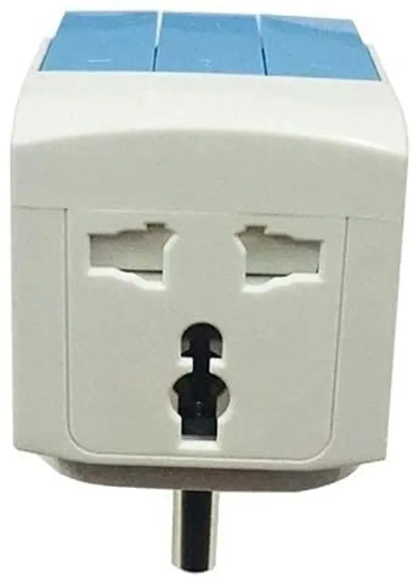Title:_3_Pin_Multi_Plug_Socket-Universal_Travel_Adapter_with_Individual_Switch_Safety_Shutter_LED_Indicator-3_Way_Plug_Extension_for_Home_Office_Travel-5A-250V_Universal_Travel_Adapter_Multi-Plug_with_Individual_Switch_and_LED_Indicator_3_pin_for_Home_and_Official_use.