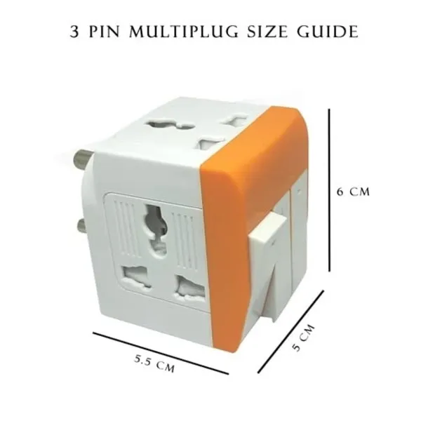 Title:_3_Pin_Multi_Plug_Socket-Universal_Travel_Adapter_with_Individual_Switch_Safety_Shutter_LED_Indicator-3_Way_Plug_Extension_for_Home_Office_Travel-5A-250V_Universal_Travel_Adapter_Multi-Plug_with_Individual_Switch_and_LED_Indicator_3_pin_for_Home_and_Official_use.