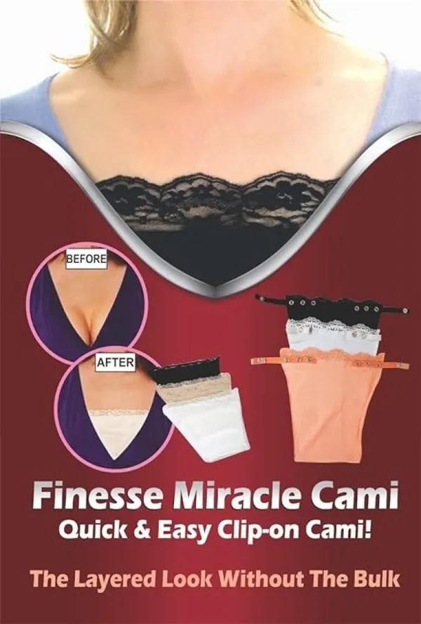UltraComfort_Cleavage_Cover_For_Women-_Set_of_1,_Clip_On_Camisole_For_Women,_Deep_Neck_Cover_Up_inners,_Adjustable_Coverage_for_a_Flawless_Look_(Free_Size).