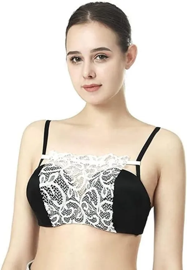 UltraComfort_Cleavage_Cover_For_Women-_Set_of_1,_Clip_On_Camisole_For_Women,_Deep_Neck_Cover_Up_inners,_Adjustable_Coverage_for_a_Flawless_Look_(Free_Size).