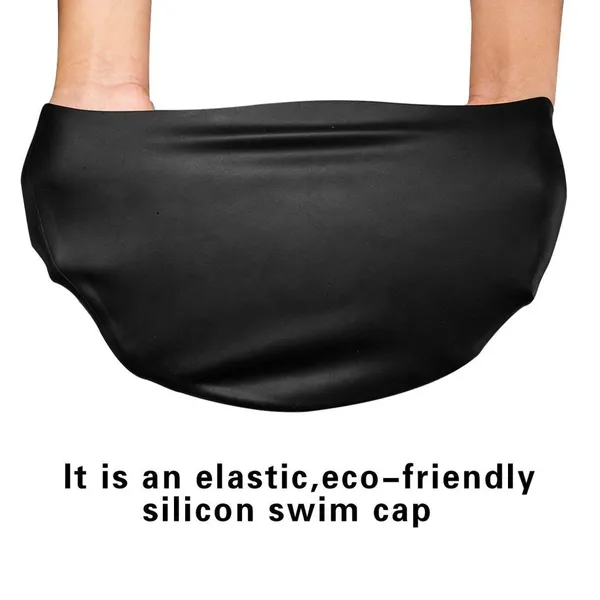 Unisex_Adult_Silicone_Swim_Cap_Non-Slip_Swimming_Cap_for_Long_and_Short_Hair,_Easy_Fit_Silicone_Waterproof_Head_Cover_Cap,_Comfortable_(Color_:_Multicolor)