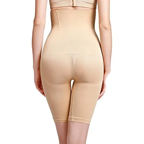 Women_Shapewear_Butt_Lifter_Body_Shaper_Panties_High_Waist_Hip_Padded_Enhancer_Booty_Lifter_Shorts_Girdle_Slimming_Underwear_Waist_Trainer_Panty_(Colour:_Beige/Black).