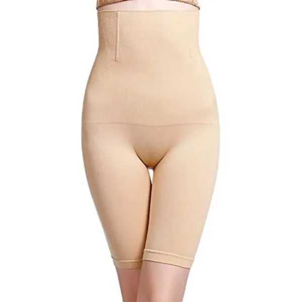 Women_Shapewear_Butt_Lifter_Body_Shaper_Panties_High_Waist_Hip_Padded_Enhancer_Booty_Lifter_Shorts_Girdle_Slimming_Underwear_Waist_Trainer_Panty_(Colour:_Beige/Black).