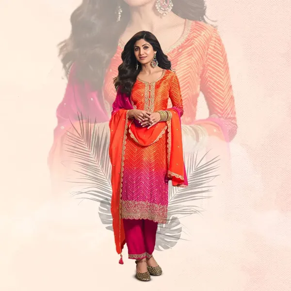 DESIGNER_FANCY_PURE_CHINNON_SILK_PRINTED_AND_SEQUENCE_EMBROIDERY_WORK_TOP_AND_PANT_WITH__DUPATTA