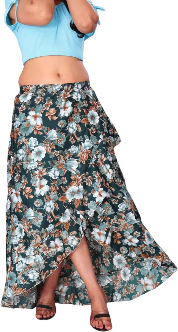 Black_Crepe_Designer_Skirt_For_Women