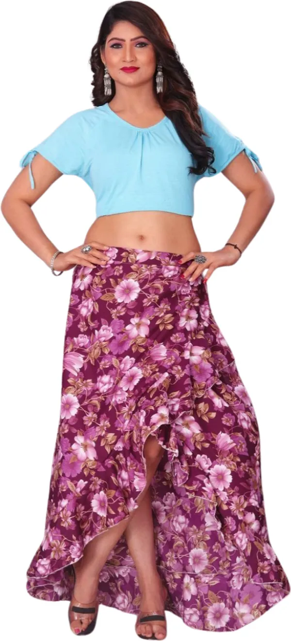 Multicolor_Crepe_Designer_Skirt_For_Women