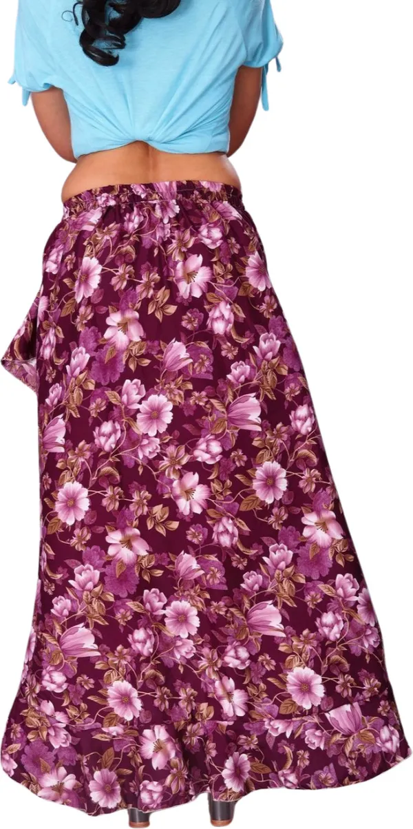 Multicolor_Crepe_Designer_Skirt_For_Women
