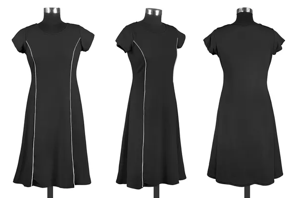 Black_Knitting_And_Stretchable_Western_Dress_For_Women