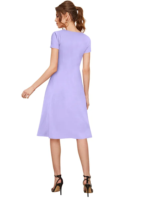 Purple_Knitting_And_Stretchable_Western_Dress_For_Women