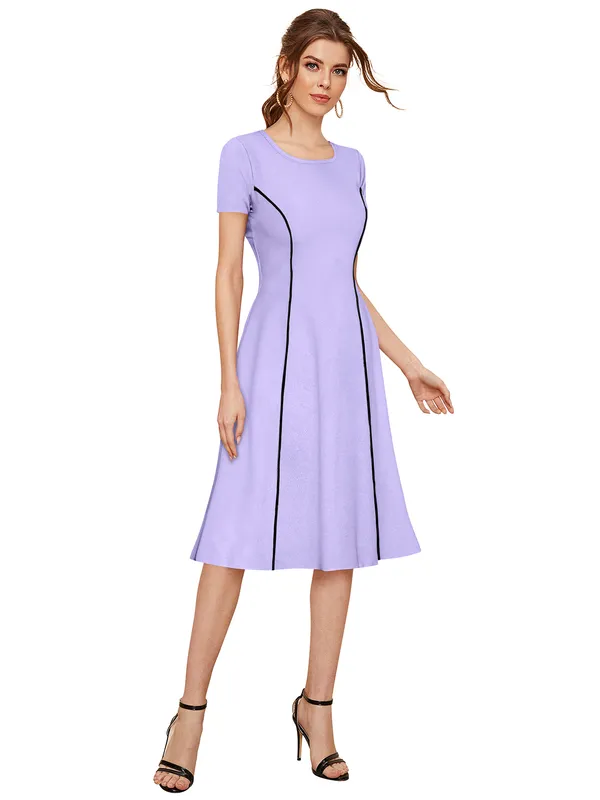 Purple_Knitting_And_Stretchable_Western_Dress_For_Women