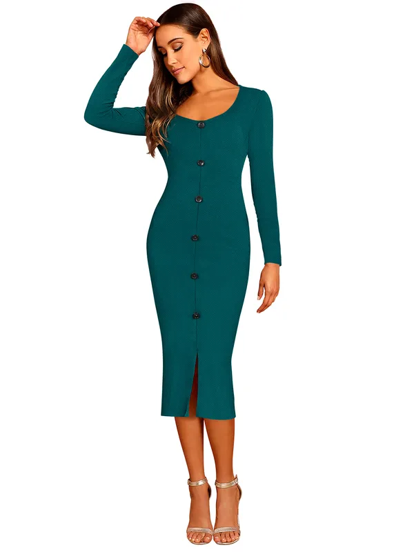 Morpich_Knitting_And_Stretchable_Western_Dress_For_Women