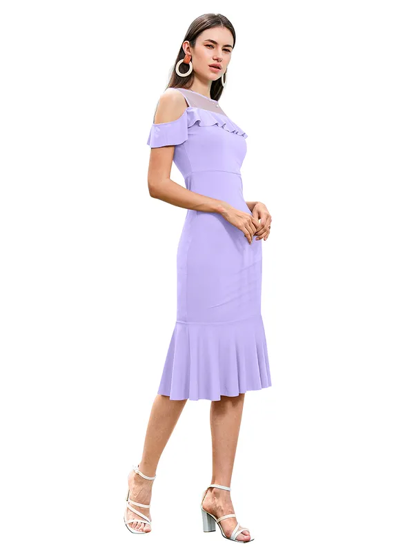 Purple_Knitting_And_Stretchable_Western_Dress_For_Women