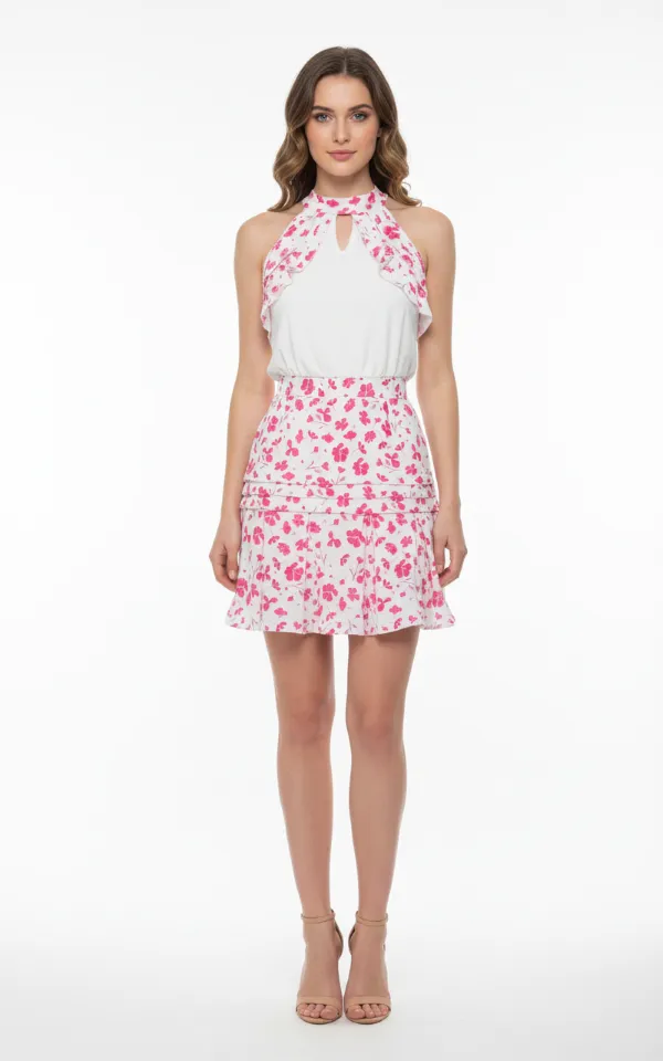 Pink_Knitting_And_Stretchable_Western_Dress_For_Women