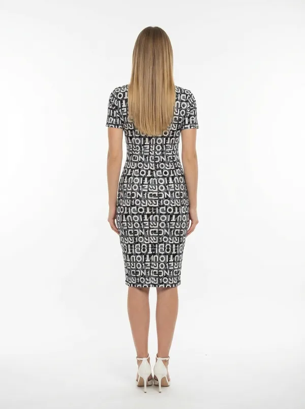 Grey_Knitting_And_Stretchable_Western_Dress_For_Women