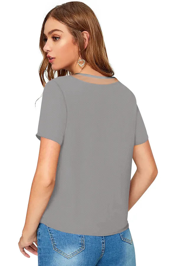 Grey_Polyester_Blend_Stylish_Top_For_Women