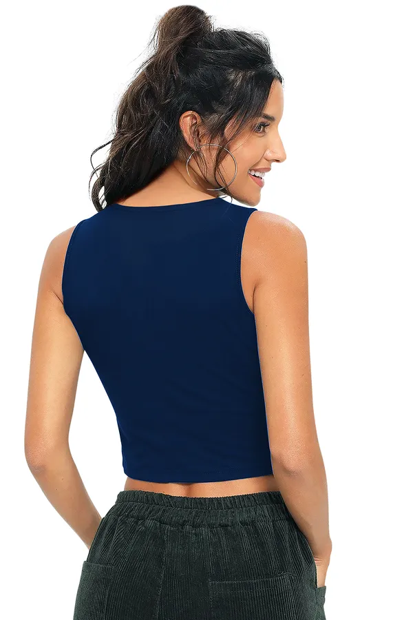 Red_Polyester_Blend_Stylish_Top_For_Women