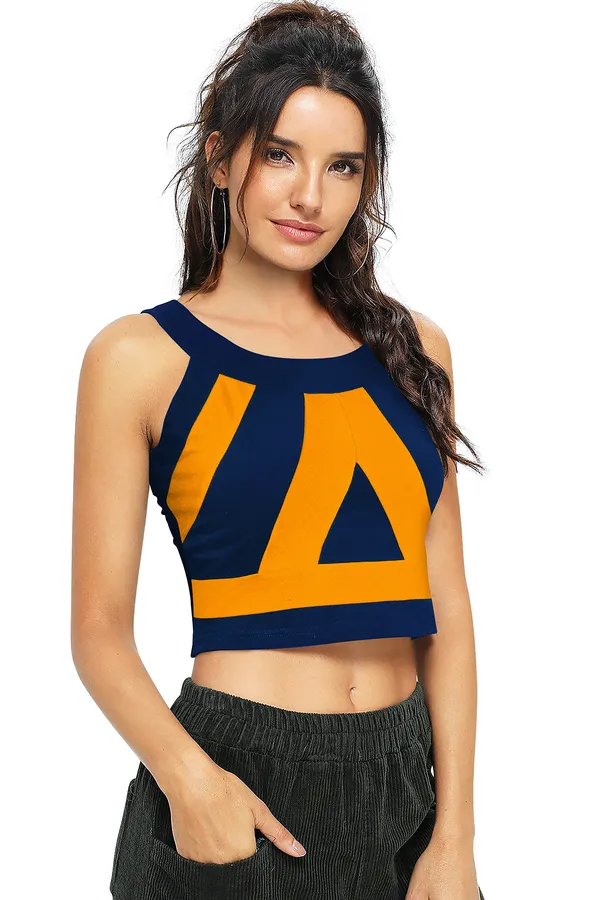 Yellow_Polyester_Blend_Stylish_Top_For_Women