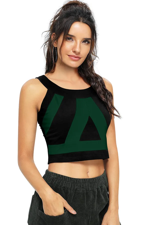 Green_Polyester_Blend_Stylish_Top_For_Women