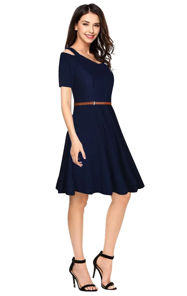Blue_Polyster_Western_Dress_For_Women