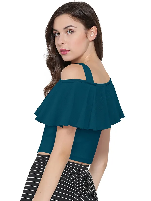 Morpich_Polyester_Blend_Stylish_Top_For_Women