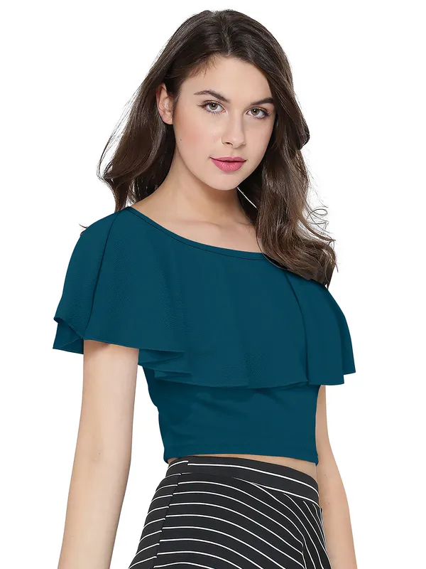 Morpich_Polyester_Blend_Stylish_Top_For_Women