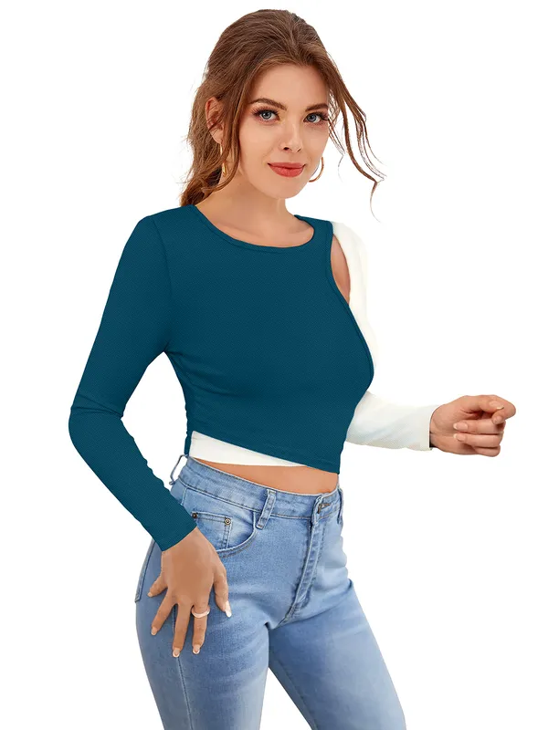 Morpich_Polyester_Blend_Stylish_Top_For_Women