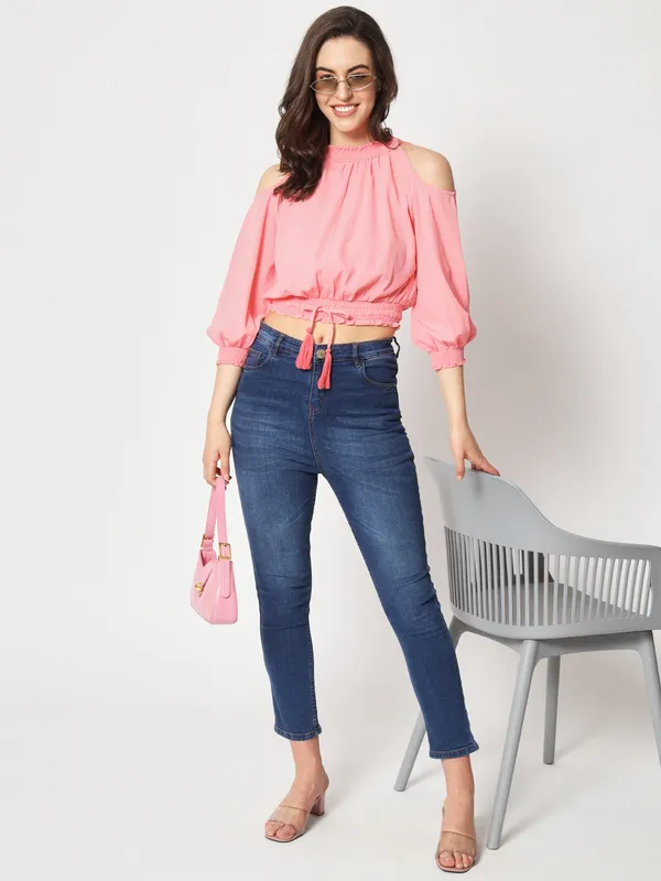 Zastraa_Cold-Shoulder_Blouson_Crop_Top