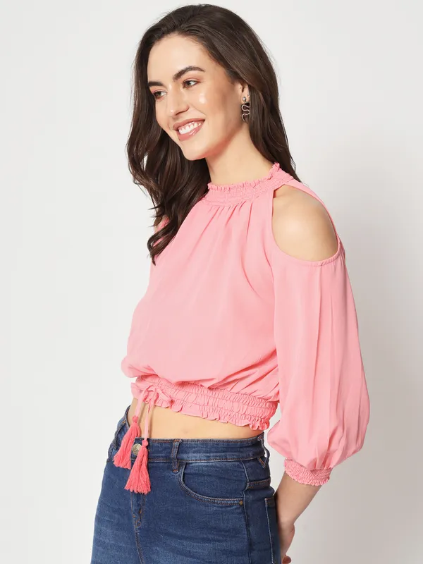 Zastraa_Cold-Shoulder_Blouson_Crop_Top
