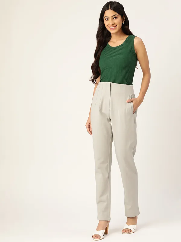 Zastraa_Women_Grey_Smart_Slim_Fit_High-Rise_Trousers