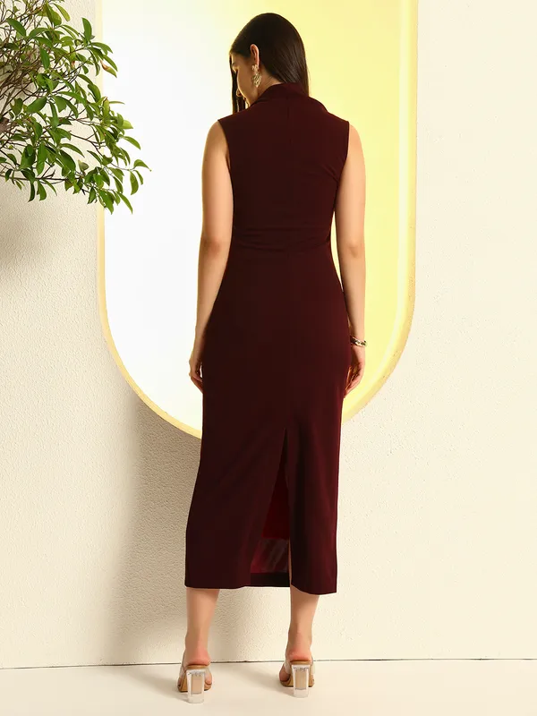 Scuba_Draped_Midi_Dress