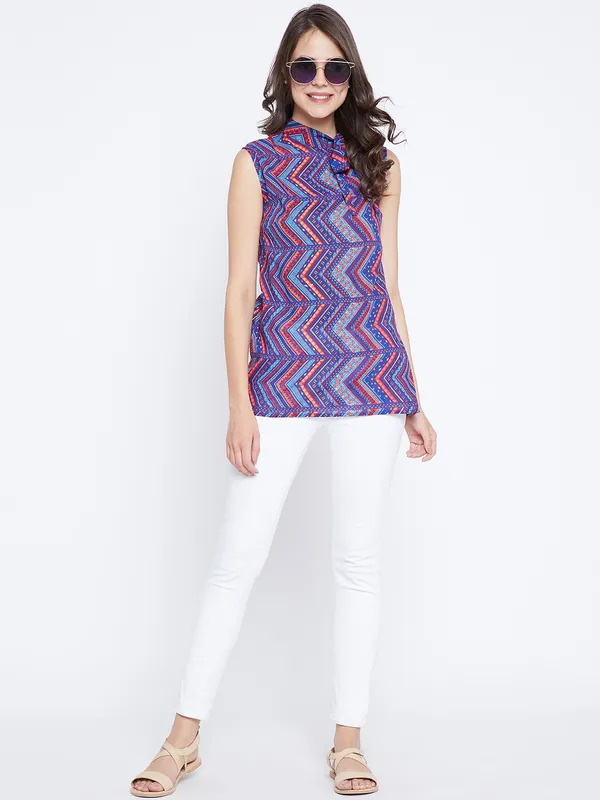 Women_Printed_Sleeveless_Top