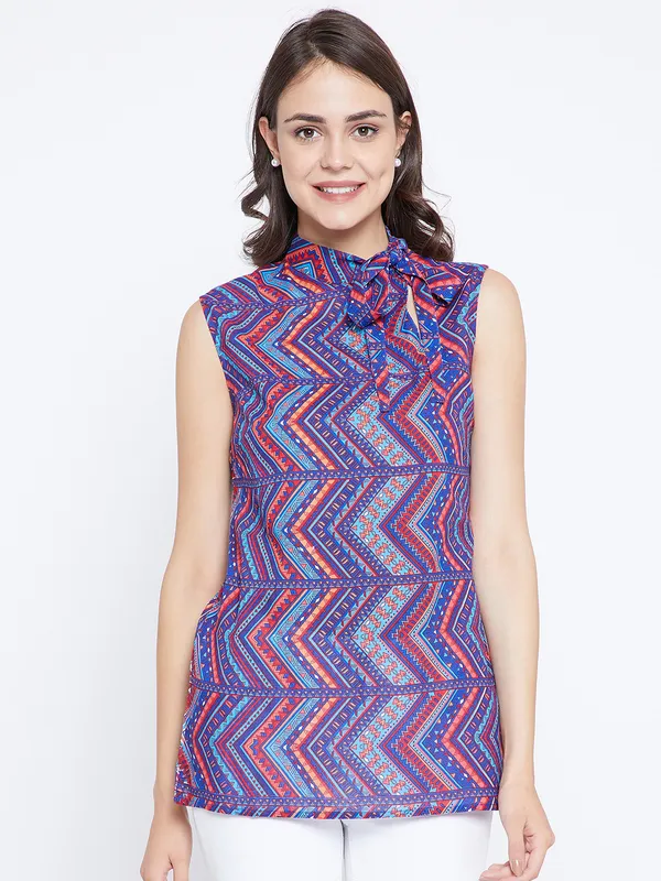 Women_Printed_Sleeveless_Top