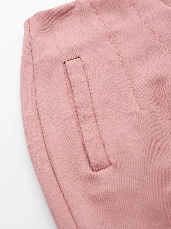 Zastraa_Women_Pink_Solid_Smart_Slim_Fit_High-Rise_Pleated_Trousers
