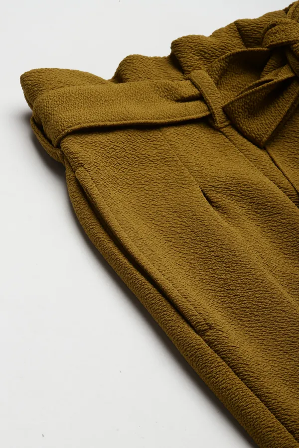 Zastraa_Women_Mustard_Yellow_Solid_Slim_Fit_Peg_Trousers