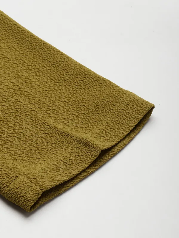Zastraa_Women_Mustard_Yellow_Solid_Slim_Fit_Peg_Trousers