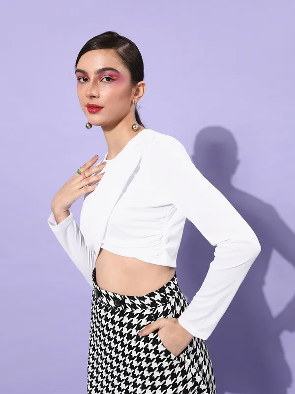Women_White_Western_Crop_Top